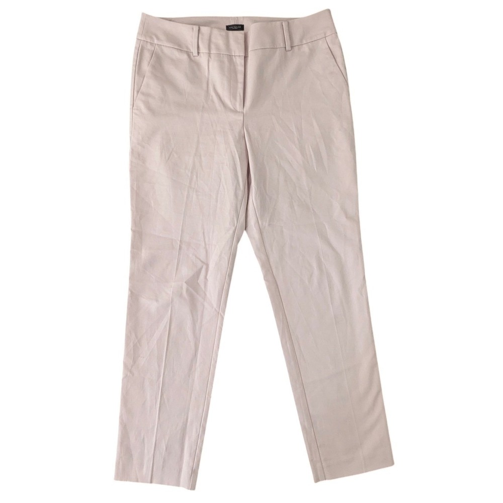 Ann Taylor Factory Pink Dress Pants Trousers Size 8 Minimalist Office Wear